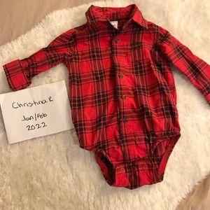3/$30 Carter’s button down onesie